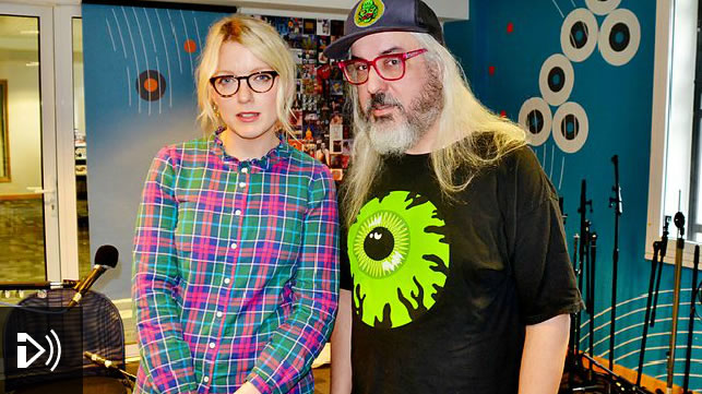 Lauren Laverne and J Mascis BBC6 - 1-8-2015